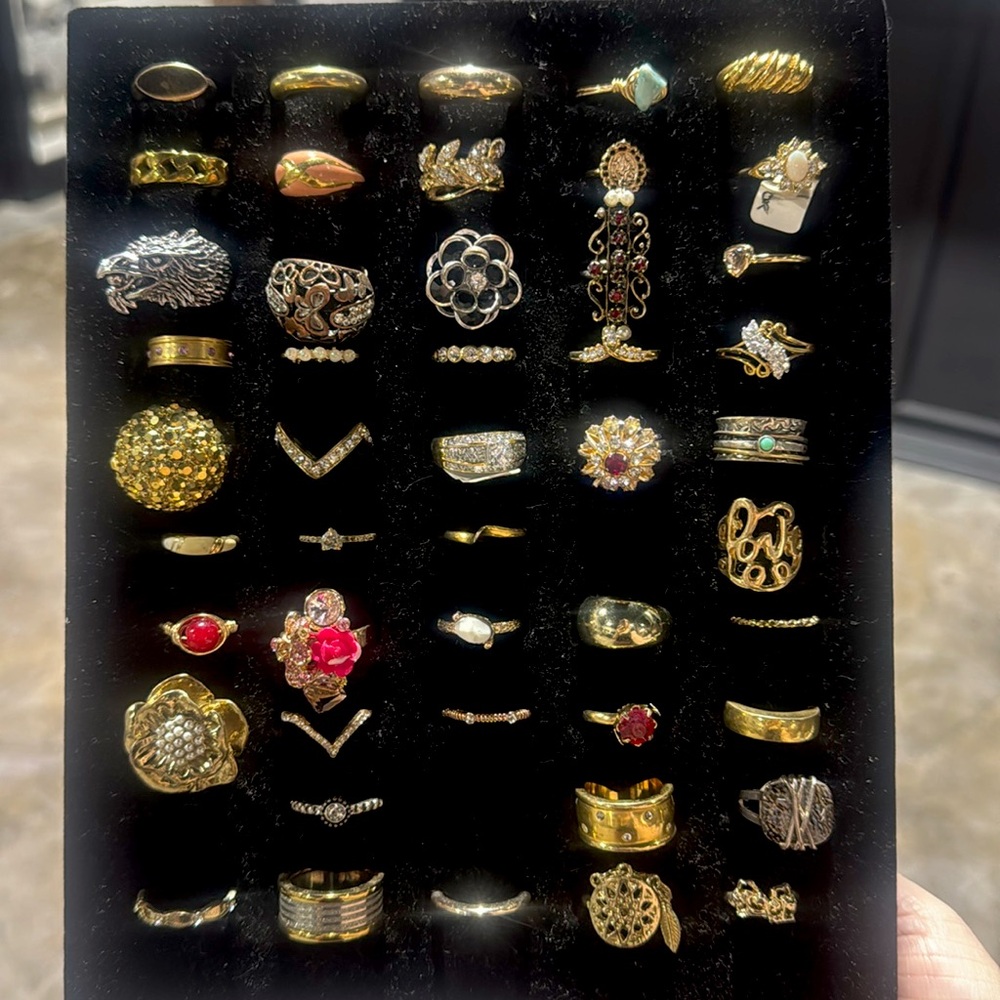 Assorted Fashion Rings – Pick Live during Live show